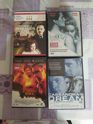 Lote de 20 películas románticas.