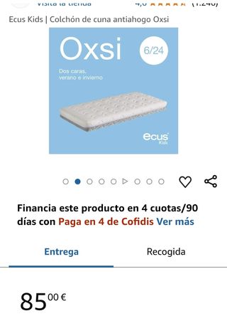 Cuna de viaje y colchon