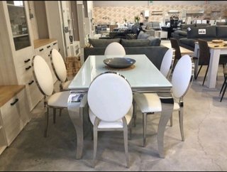 SUPER OFERTA MESA VANGUARDIA Y SEIS SILLAS
