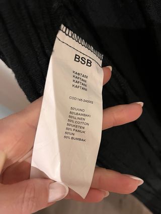 NUEVO. Chaleco largo mujer BSN. Talla S