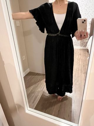 NUEVO. Chaleco largo mujer BSN. Talla S