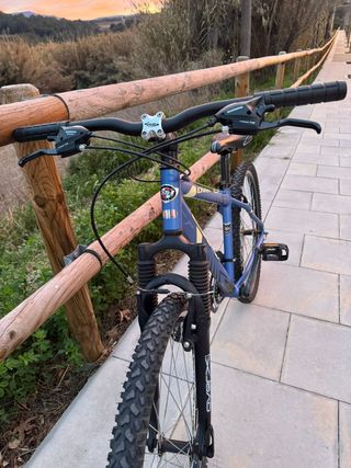 Bicicleta MTB BH OverX 5.5 (2010) Azul Talla M