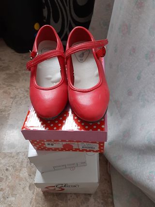 Zapatos flamenca 