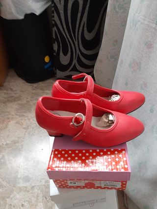 Zapatos flamenca 