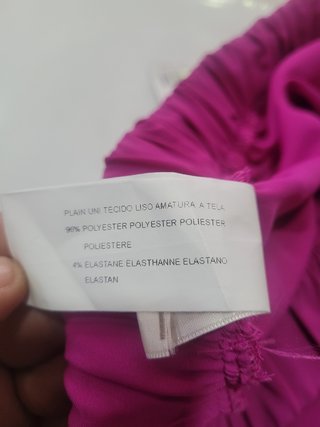 Pantalón suelto liso