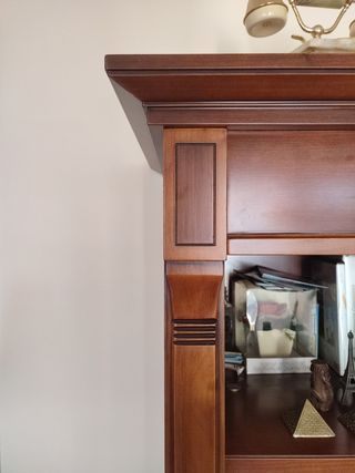 Libreria madera cerezo