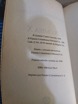 Colombia X (Spanish Edition)