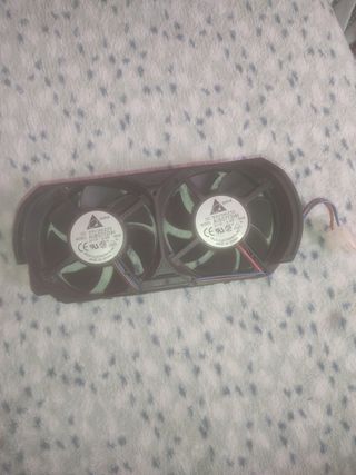 Disipador ventilador doble de xbox