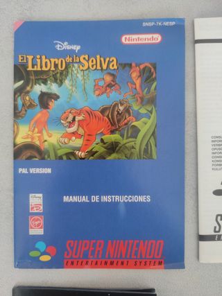 El libro de la Selva Nintendo Snes