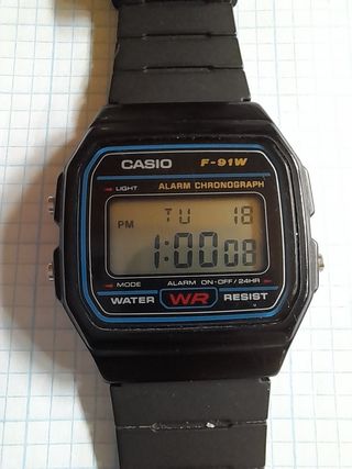 Casio F-91W módulo 593