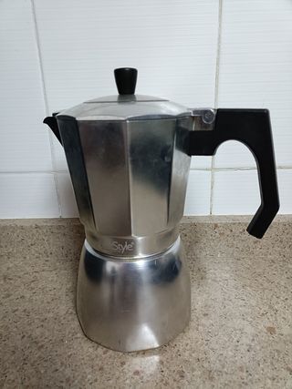 Cafetera de gas butano