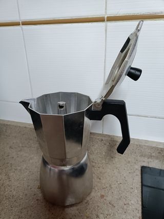 Cafetera de gas butano