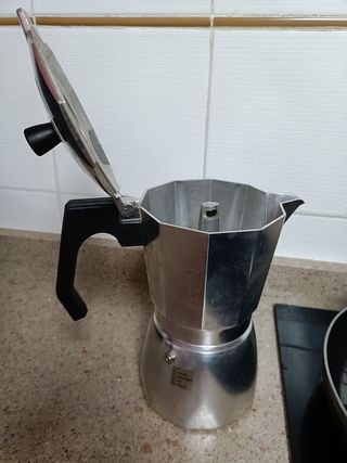 Cafetera de gas butano