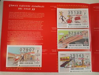 Colección completa "Comics Clásicos" de Loteria