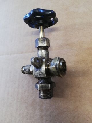 Kit livello acqua rubinetto porta asta ottone