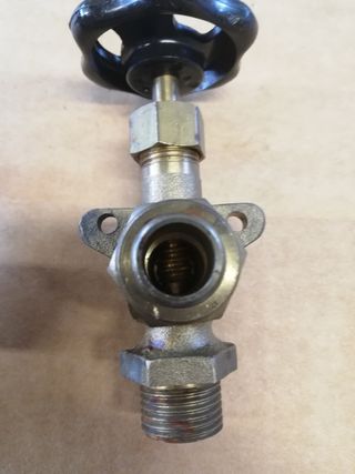 Kit livello acqua rubinetto porta asta ottone