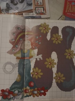 Pak de     Revistas punto de Cruz