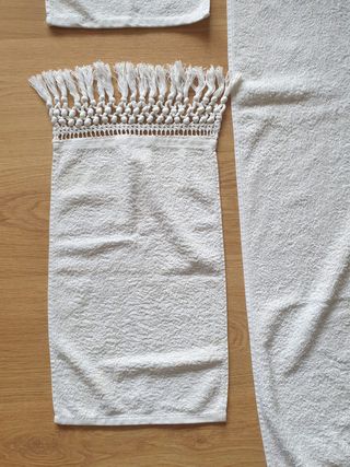 3 toallas Zara Home