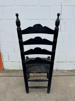 Silla enea Sevillana negra