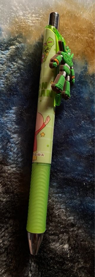 Crayon Shin Chan pen bolígrafo tinta verde