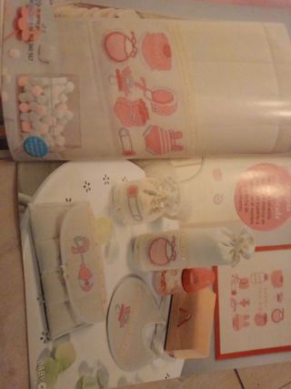 Pak revistas punto de cruz especial bebé