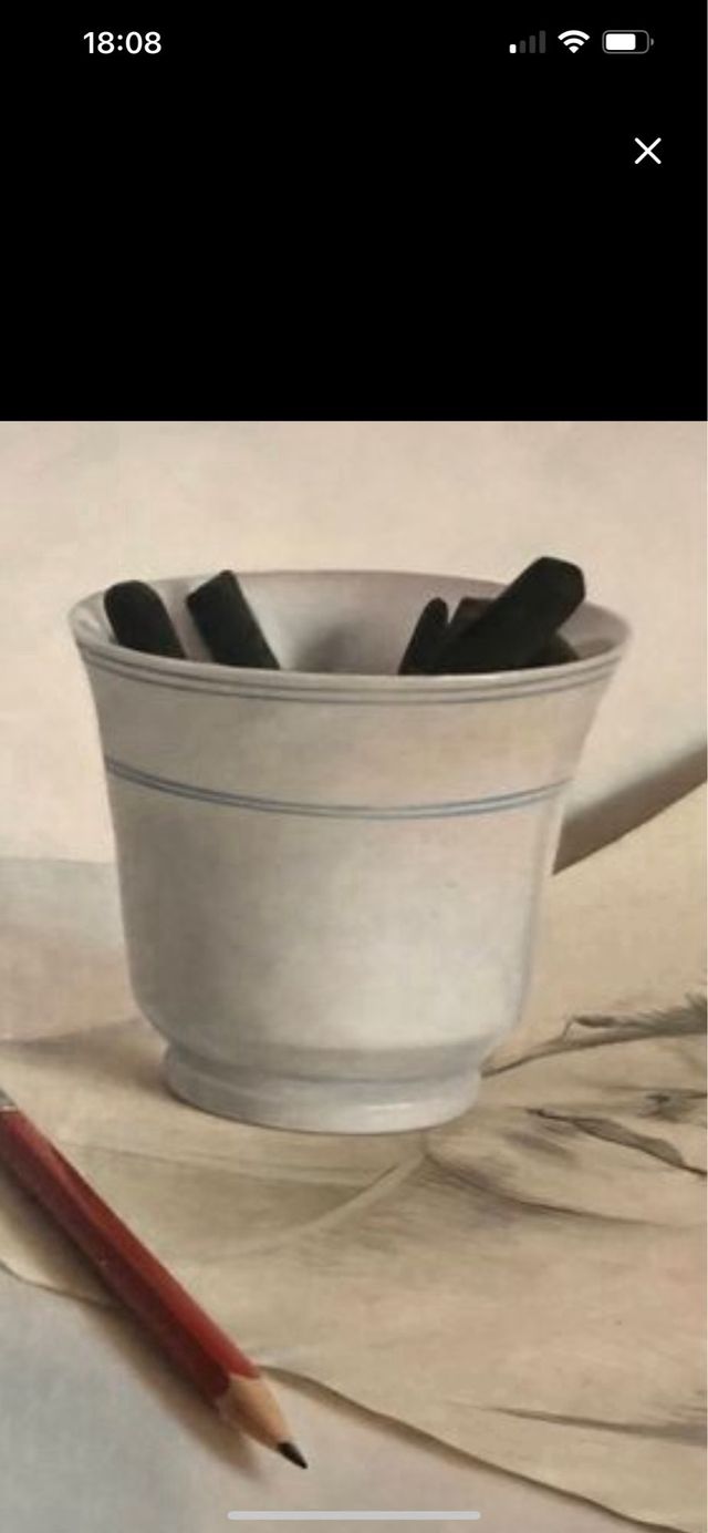 CUADRO HIPERREALISTA MANUEL HIGUERAS