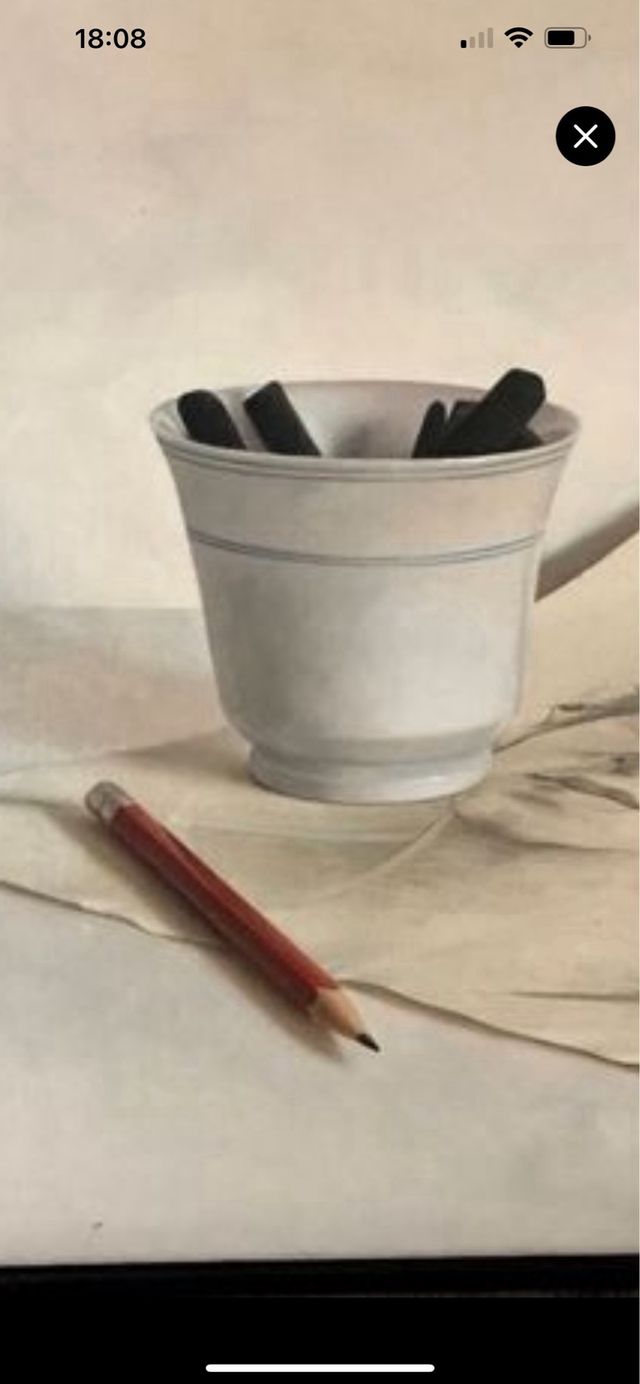 CUADRO HIPERREALISTA MANUEL HIGUERAS