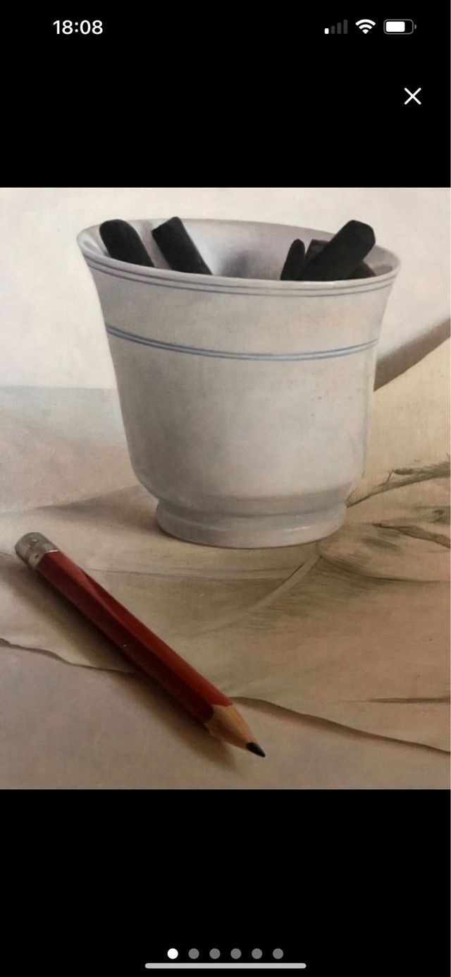 CUADRO HIPERREALISTA MANUEL HIGUERAS