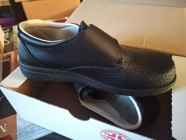 Zapatos limpieza trabajo