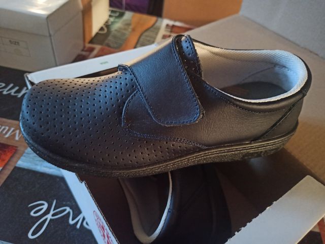 Zapatos limpieza trabajo