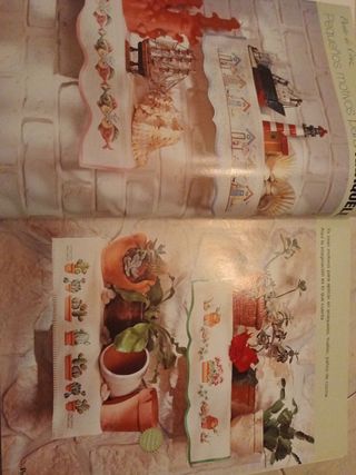 Revistas punto de cruz y labores. Pak.