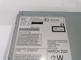 SISTEMA AUDIO / RADIO CD TOYOTA PRIUS+