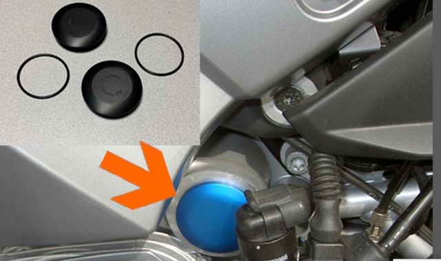 Tappo NERO telelever BMW 1200