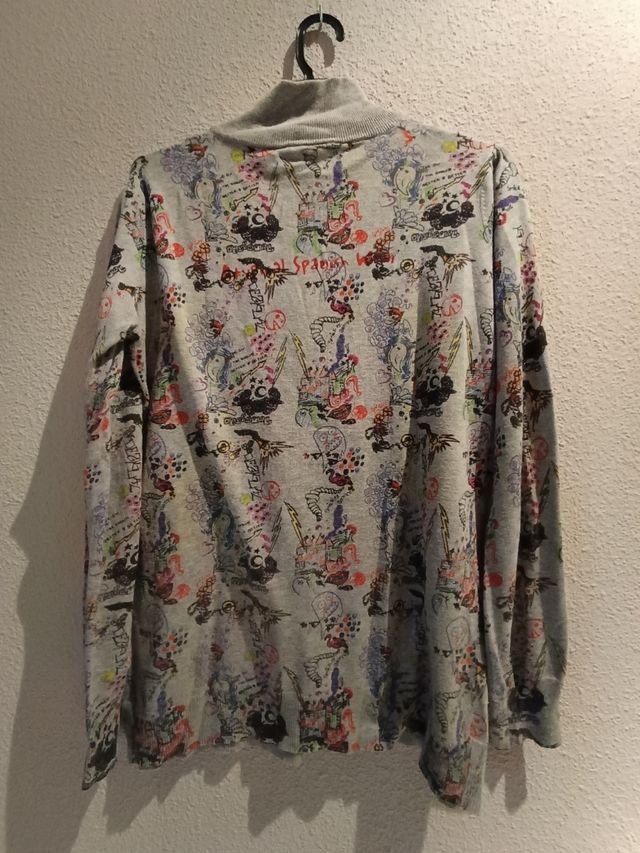 Chaqueta ligera de desigual
