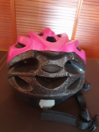 Casco protección Rosa. Talla 52-58