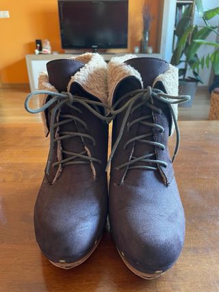 Botines cuña