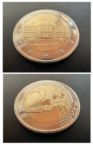 Moneda Alemania 2019 Ceca F