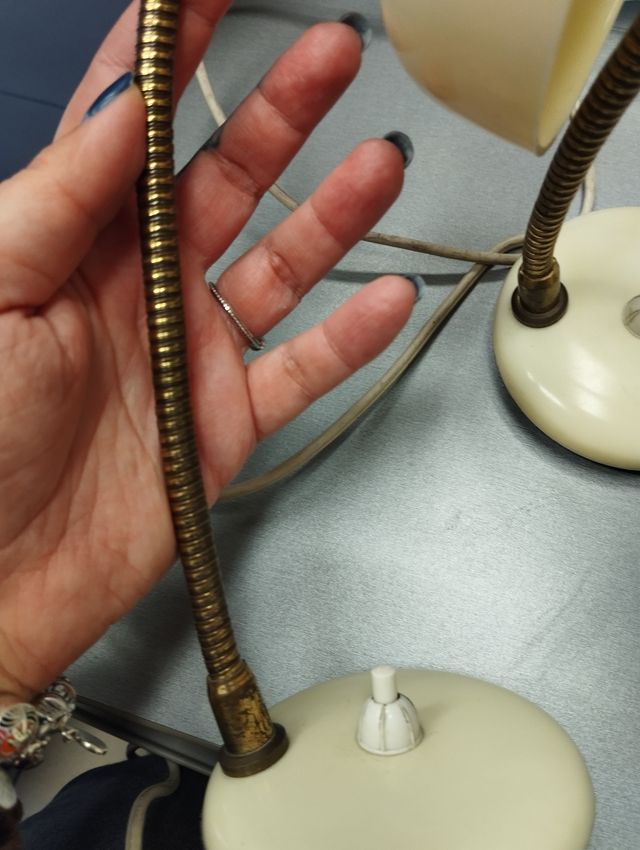 2 lampade da tavolo anni 60/70