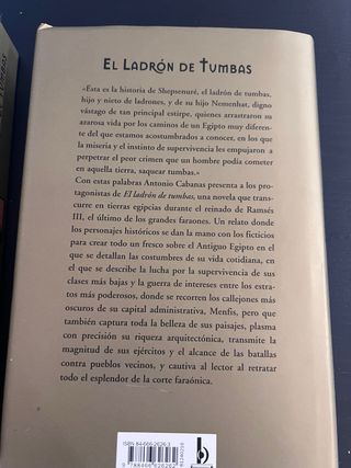 LADRON DE TUMBAS. EDICION DE LUJO