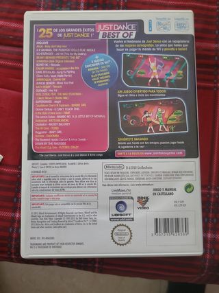 JUSTDANCE Best of para wii