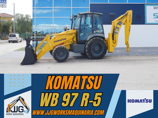 RETROEXCAVADORA KOMATSU WB97R