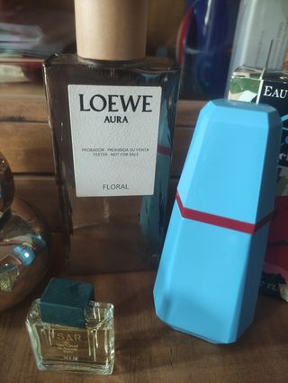 Lote de frascos perfume para colección