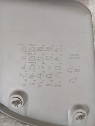 Rivestimento fusibili Fiat Punto