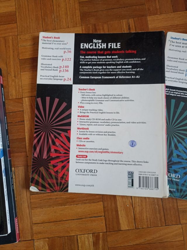 Libros inglés escolares y universitario