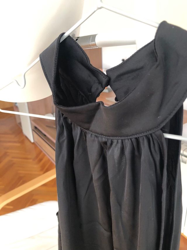 Vestido halter negro Shein