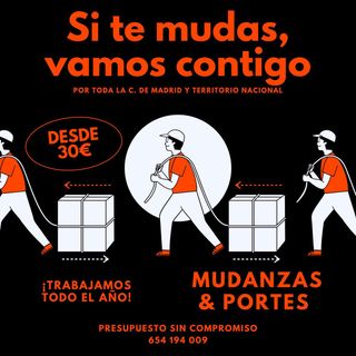 PORTES Y MUDANZAS