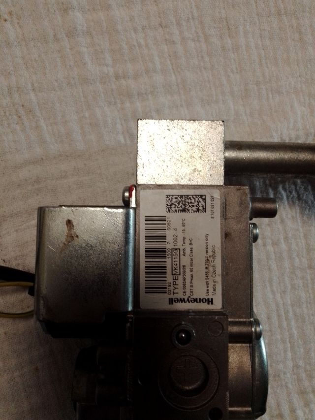 Válvula de gas para caldera