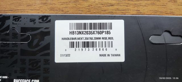 Manillar RACE FACE carbono