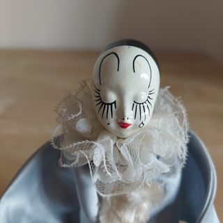 Bambola decorativa Pierrot