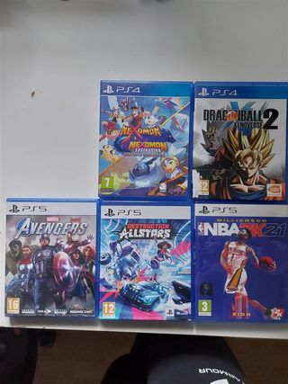 videojuegos PS4 y PS5